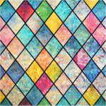 Aknakile vitraažmuster p&auml;ikese vastu, t&uuml;nn 44x200 cm 1 tk