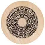 Puidust mandala potikandidaat 20 cm, Padėkliukas puodui medinė MANDALA 20 cm