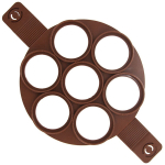 Pruun silikoonist munavorm Sillini 24 cm