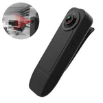Veebikaamera Mini kehakaamera 1080P klambriga, kaasaskantav, 1 tk.