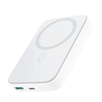 Akupank Joyroom "JR-W020" Valge 10000mAh (Juhtmevaba Laadimine)