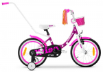 Laste jalgratas Tabou Miss CS 18", roosa/valge