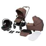 BabyTrold 3in1 universaalne vankrikomplekt Alex, &scaron;okolaad