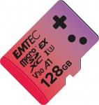 Telefoni m&auml;lukaart MicroSD m&auml;lukaart Emtec mSD 128GB UHS-I U3 V30 A1 Express suure kiirusega m&auml;ngimiseks