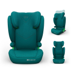 Laste turvatool Kinderkraft Junior Fix 2 Plus, roheline, 100&ndash;150 cm