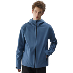 Meeste softshell-jakk 4F M324 denim 4FWSS25TSOFM324 32S