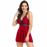 Tankini naistele tummy control Saitdress, punane, XL