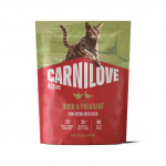 CARNILOVE ACTIVE Cat Duck & Pheasant Sterilised kuivtoit kassidele 400 g