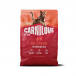CARNILOVE ACTIVE Cat Beef & Venison Sterilised kuivtoit kassidele 2 kg