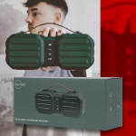 BRAINZ Power Cube S45 juhtmeta Bluetooth-k&otilde;lar, 10 W, USB-C, roheline