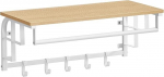 Riiul Mantlitele 66x30x27 cm Pruun Teras