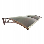 Uksekate Metal-gum, 200x100 cm, must