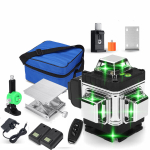 Lasernivelyr SONNENH, 360&deg;, 16 reguleeritavat laserjoont, roheline laser, IP54
