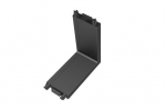 MasterLED sisemine nurgaliitmik 48V magnetr&ouml;&ouml;bastele Luxo 4850, must