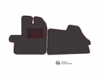 Matid QuiltyMats Citroen Jumper 2006-praegu (3 v.) (2 tk.), Must-Punane /16-14