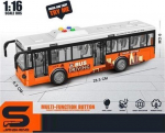 Linnaliinibuss helide, tulede ja avanevate ustega, 1:16