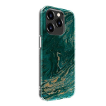 Evelatus &uuml;mbris Apple iPhone 15 Pro jaoks Marble Turquoise