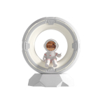 Laste &ouml;&ouml;lamp astronaut, 12 taset, laetav, puutetundlik