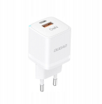 Seinale paigaldatav GaN 33W PPS USB C/USB A13Pro - valge