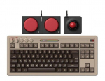 8-bitine Retro C64 Edition mehaaniline klaviatuur &ndash; Bluetooth, Usb, 2,4 Ghz