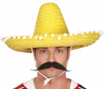 Mehhiko &otilde;lgk&uuml;bar Sombrero - kollane