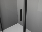 Mexen Exo l&uuml;kandustega du&scaron;inurk 150 x 95 cm, l&auml;bipaistev, must - 8151-150-095-70-00