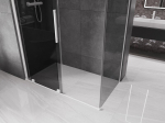 Mexen Velar liuglev du&scaron;inurk 140 x 80 cm, grafiit, valge - 871-140-080-41-20