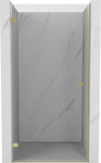 Mexen Lunar-B vasakpoolne hingedega du&scaron;iuks 80 cm, l&auml;bipaistev, kuldne - 832-080-000-50-00-L