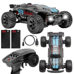 Puldiauto monster truck 4x4 metall&uuml;lekandega LED tuled 1:10 kuni 40 min s&otilde;iduaeg Overmax X-Stable