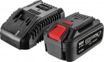 Grafiit aku 4.0ah 18v laadijaga Energy+ Boost Up