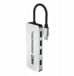 Usb-c jaotur 4 Usb-a pordiga, 5 Gb/s