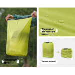 Kuivkott Naturehike 8L rullikkaanega roheline