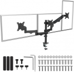 Monitori hoidja Maclean alus 3 monitorile 17-27 tolli, 2-8 kg, Mc-137