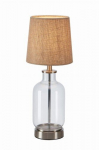 Markslojd Costero laualamp, 43cm, E14, beež/l&auml;bipaistev