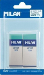 Kustutuskumm Milan Artist 520, 2 tk., paber&uuml;mbrisega