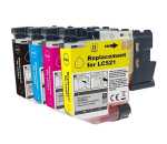 BR-LC521 (LC-521 Bk/c/m/y) 42ml, LC521 CMYK