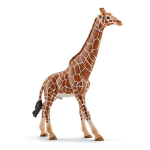 Giraffe figurine male de la savane, SCHLEICH 14749 Faune sauvage, D&egrave;s 3 ans