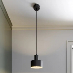 Rif metallist ripplamp, must, &Oslash; 15 cm