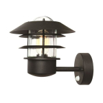 V&auml;lis-seinavalgusti Elstead Lighting Helsingor HELSINGOR-PIR-BK