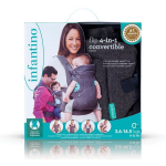 Beebikandur Infantino Flip 4-&uuml;hes muudetav ergonoomiline reguleeritav