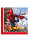 Pabersalvr&auml;tikud "Spiderman Crime Fighter", 33 x 33 cm, 20 tk 93865