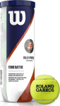 Tennisepallid Wilson Roland Garos Clay Court 3 WRT125000, 3 tk.