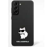 Telefoni&uuml;mbris Original Karl Lagerfeld Silicone Choupette - Samsung Galaxy S23, must