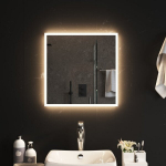 vidaXL LED-vannitoapeegel, 50x50 cm