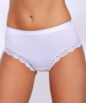 Naiste alusp&uuml;ksid Jadea slip midi art.532 bianco, S