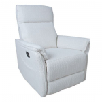 Tugitool GERRY manuaalne recliner, valge