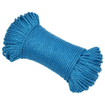 vidaXL t&ouml;&ouml;k&ouml;is, sinine, 3 mm, 25 m, pol&uuml;prop&uuml;leen