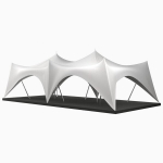 Crown Paviljon 100 m2, valge