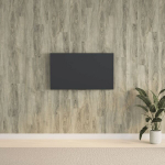 vidaXL seinapaneelid, puidu v&auml;limusega, hall, PVC, PVC 2,06 m&sup2;