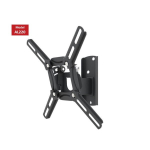 Teleri seinakinnitus Barkan AL220, 13"-43", 30 kg, 200x200 mm